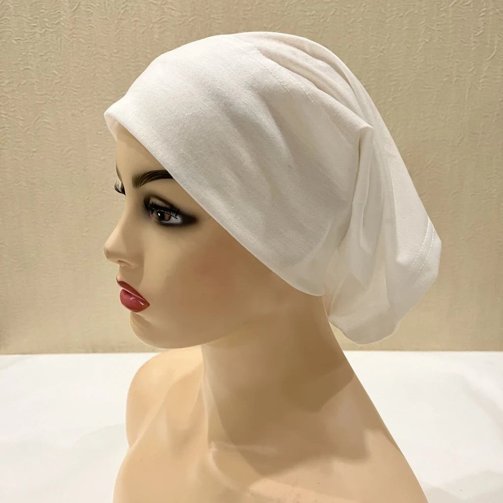 Plain Tube Hijab Cap