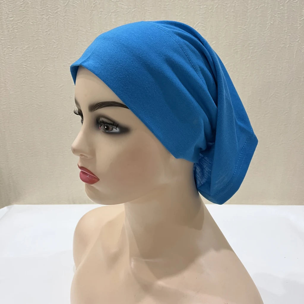 Plain Tube Hijab Cap