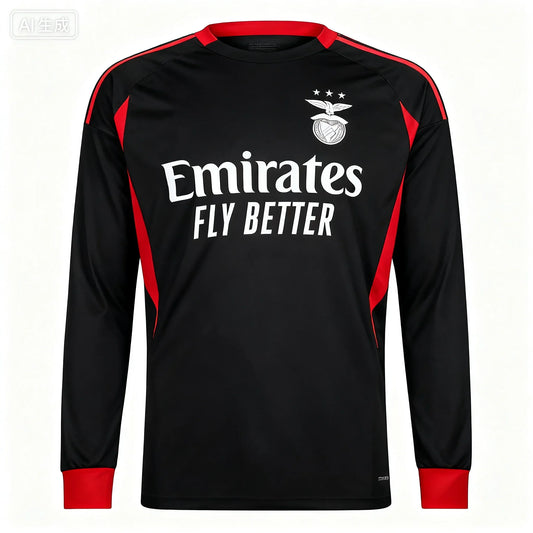 Camiseta de fútbol masculino Benfica Portugal home, camiseta de entrenamiento de fútbol transpirable y seca rápida, novedad 2025