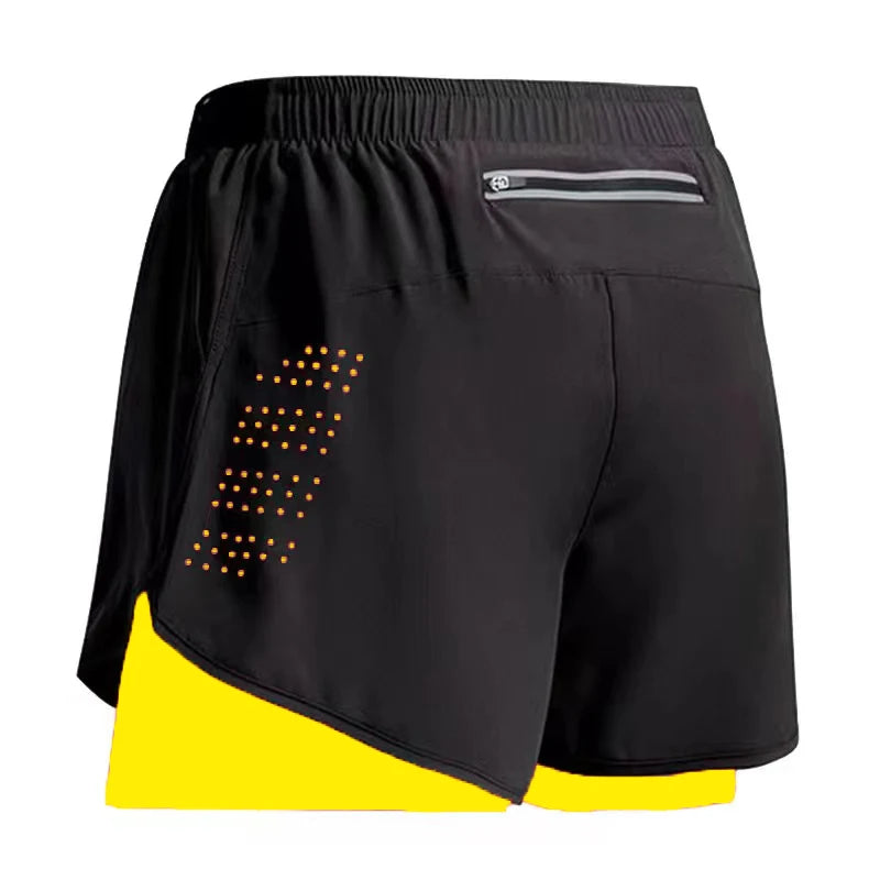 Men's Running Shorts 2-in-1