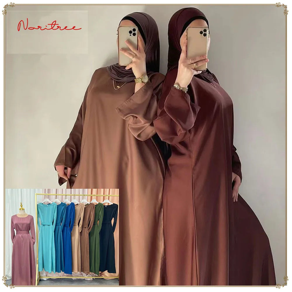 Silky Djellaba Dress