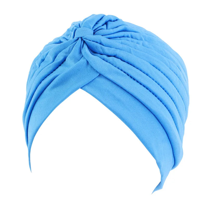 Stretchy Turban Cap