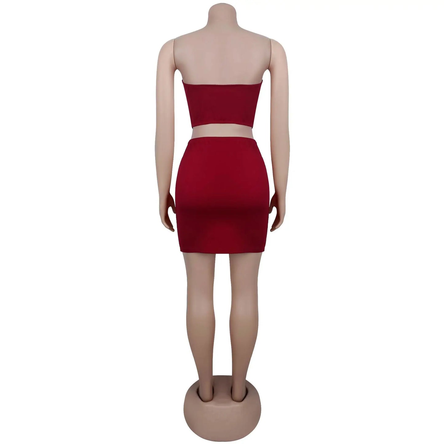 Strapless Party Dress Set