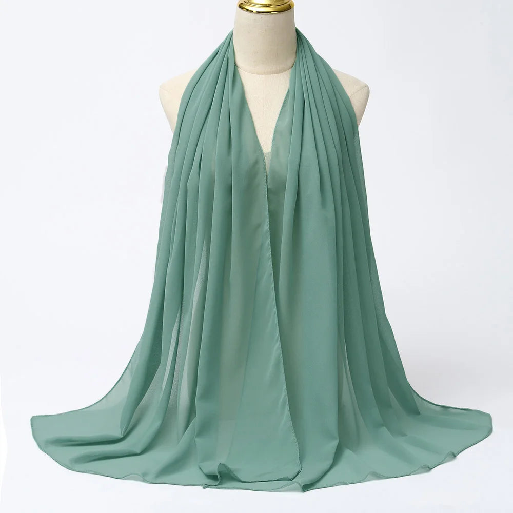 Long Chiffon Hijab Scarf