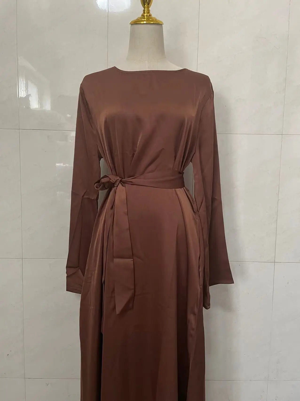 Silky Djellaba Dress