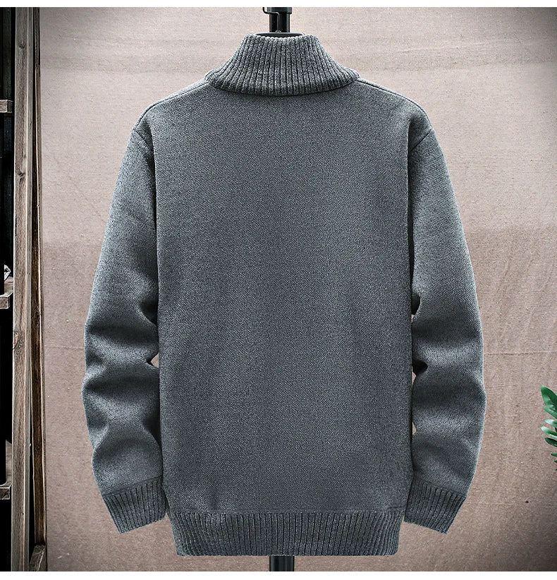 Embroidered Fleece Cardigan