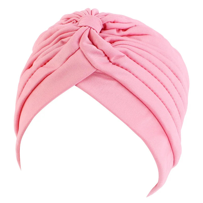 Stretchy Turban Cap