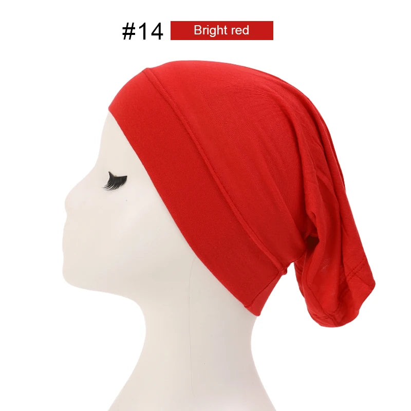Modal Cotton Hijab Cap