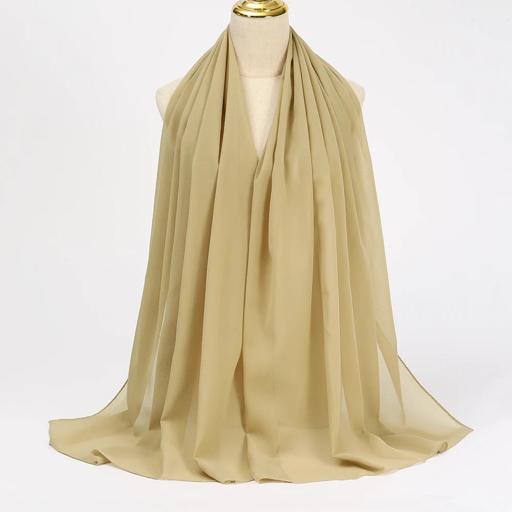 Long Chiffon Hijab Scarf