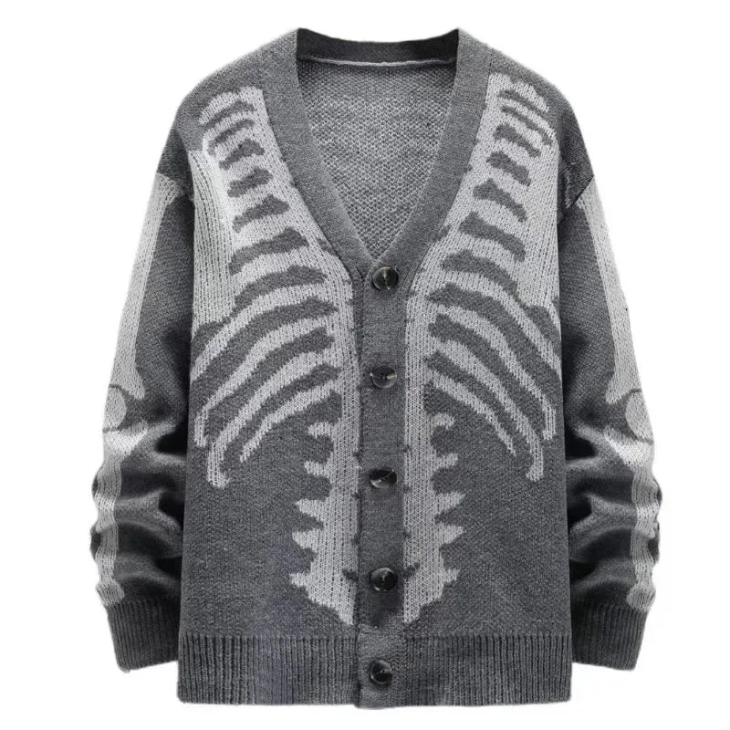 Halloween Jacquard Cardigan