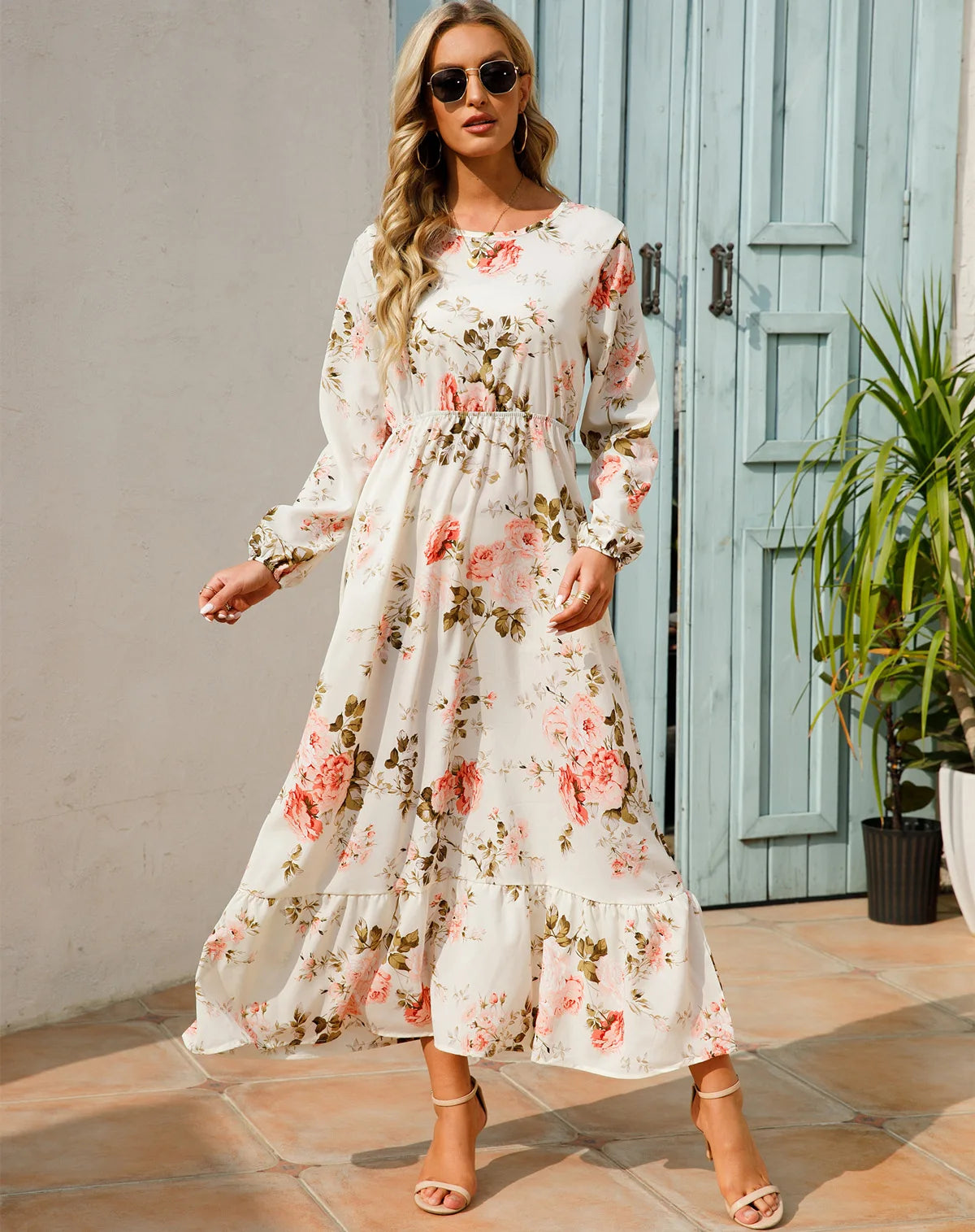 Floral Eid Dress
