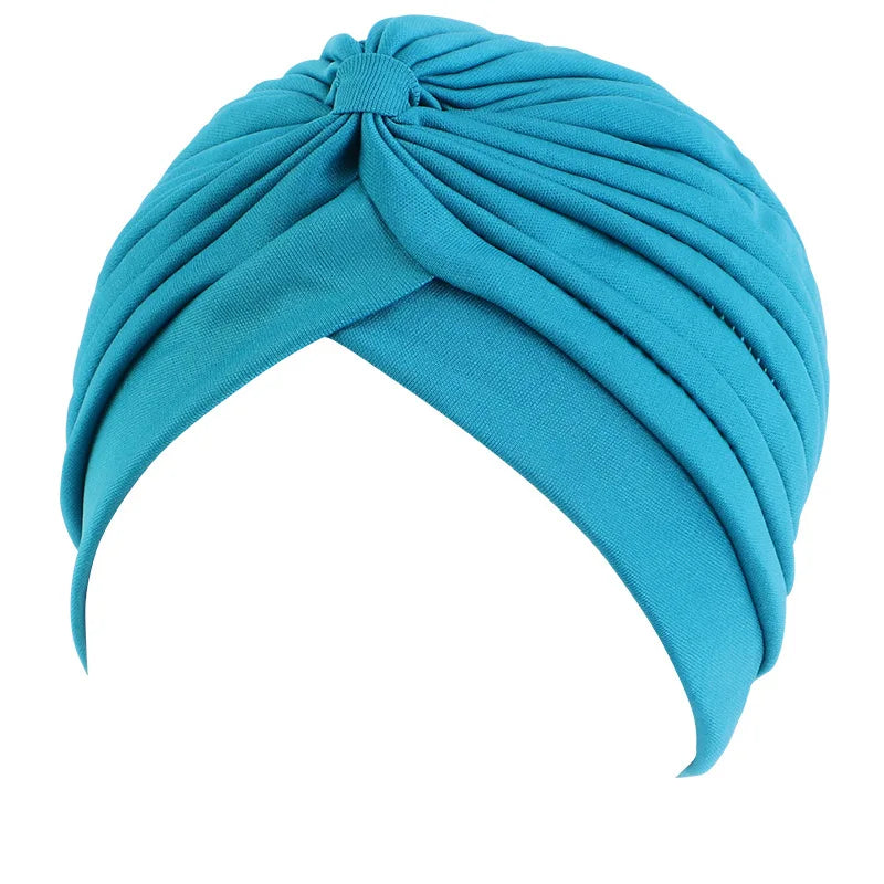 Stretchy Turban Cap