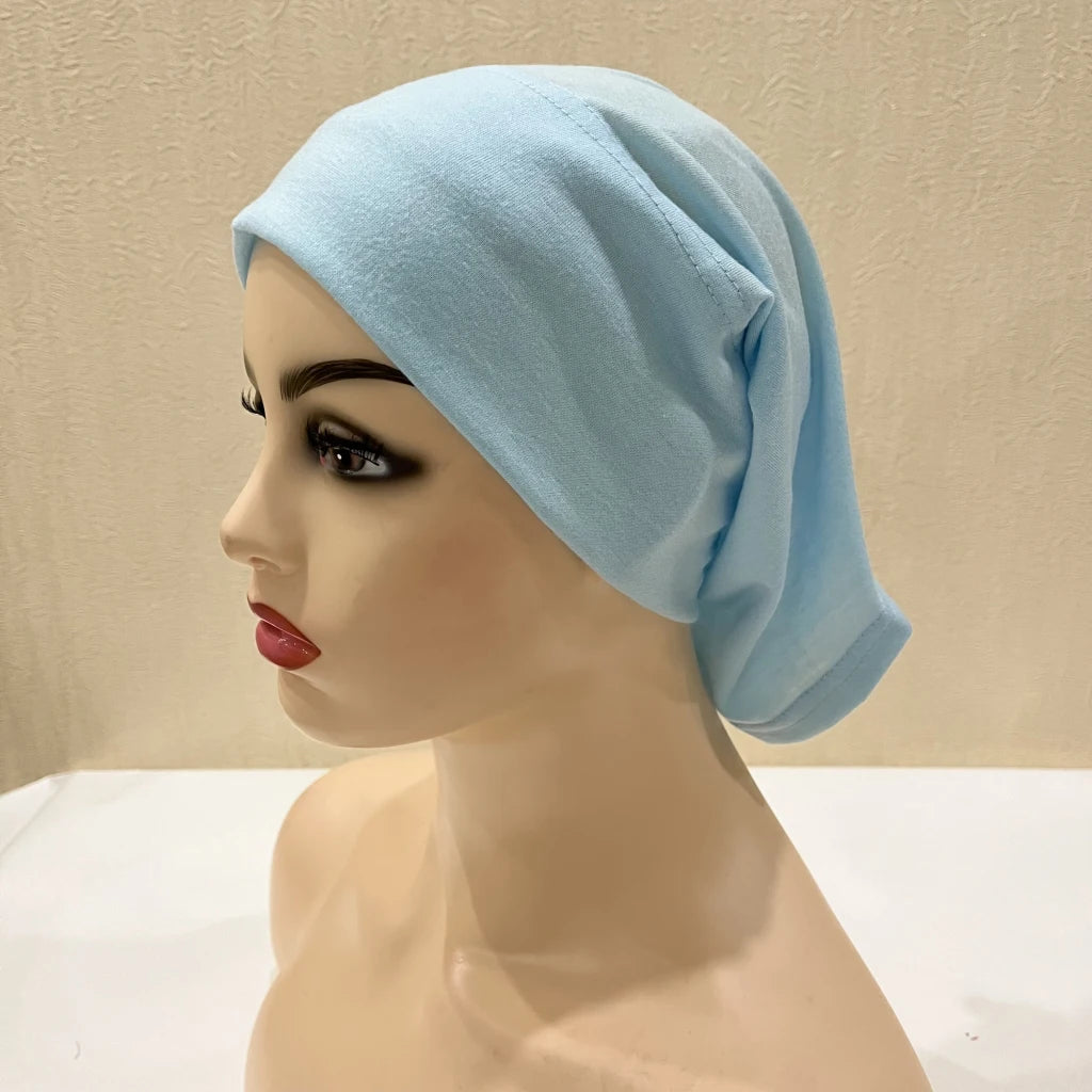 Plain Tube Hijab Cap