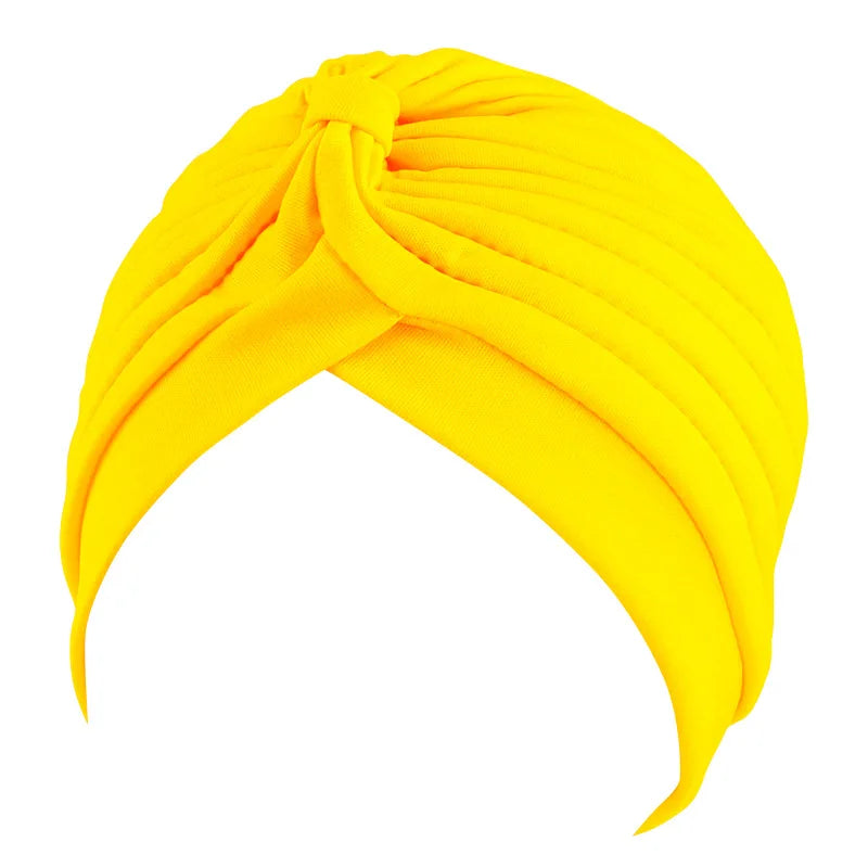 Stretchy Turban Cap