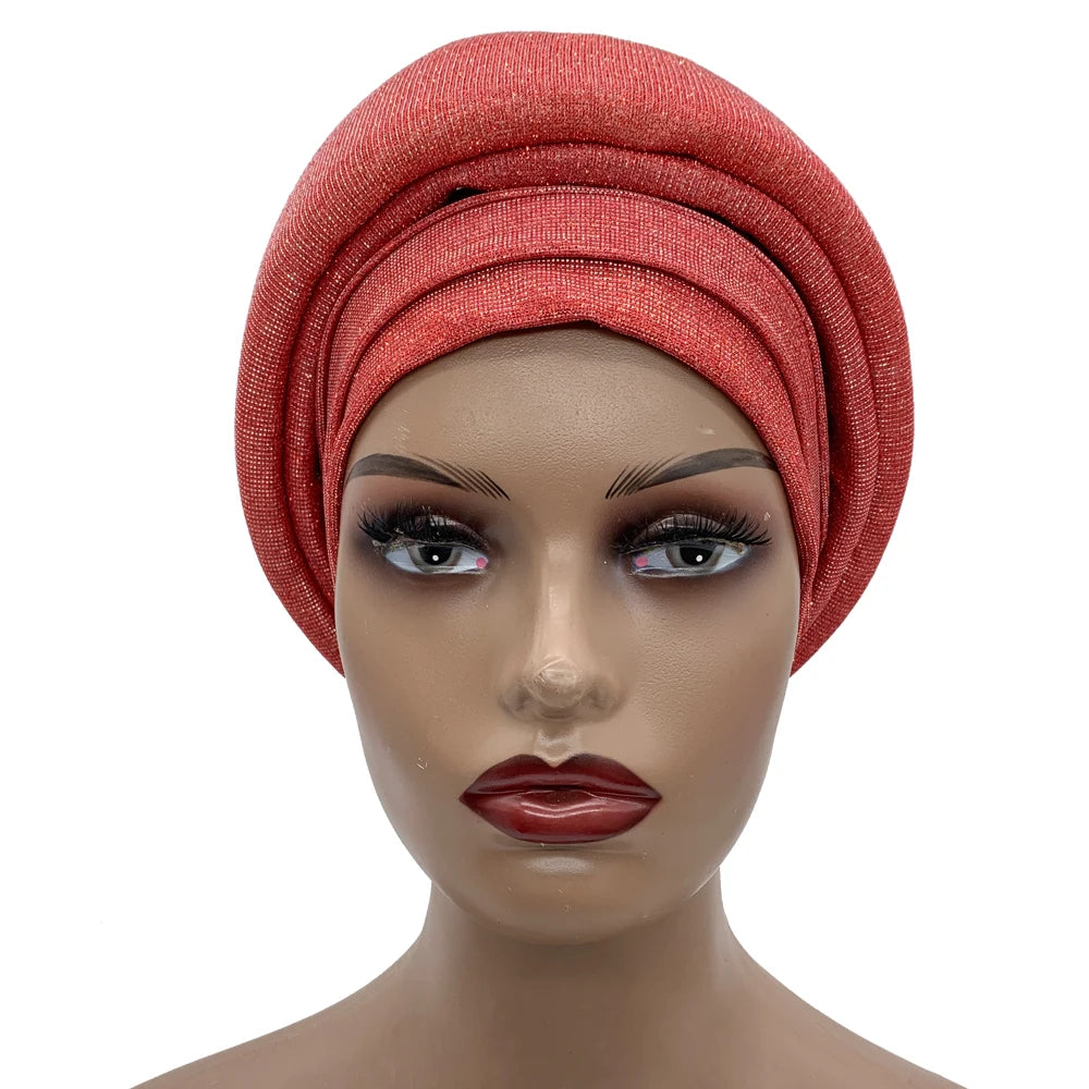 Glittering African Turban