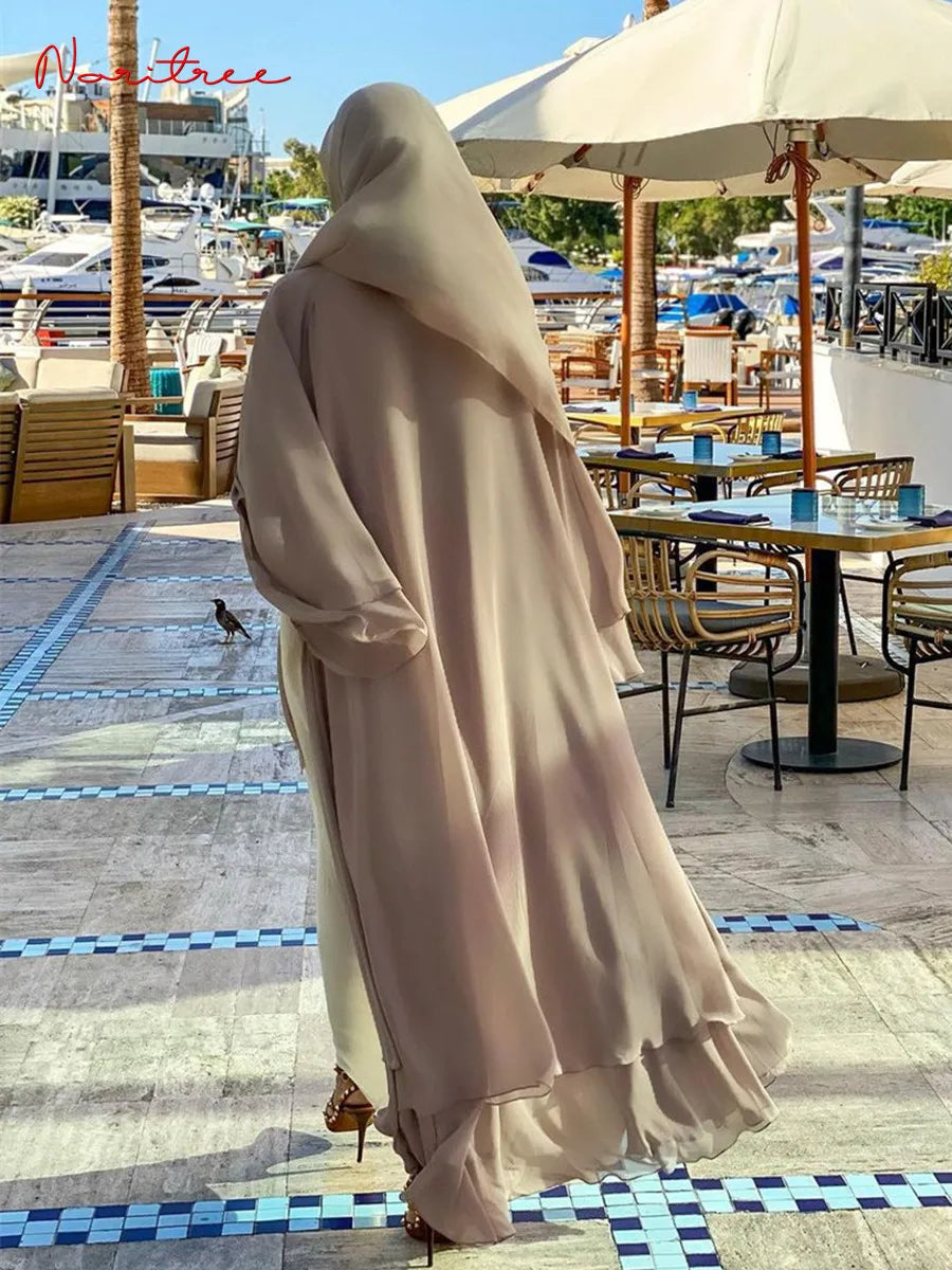 Chiffon Kimono Abaya