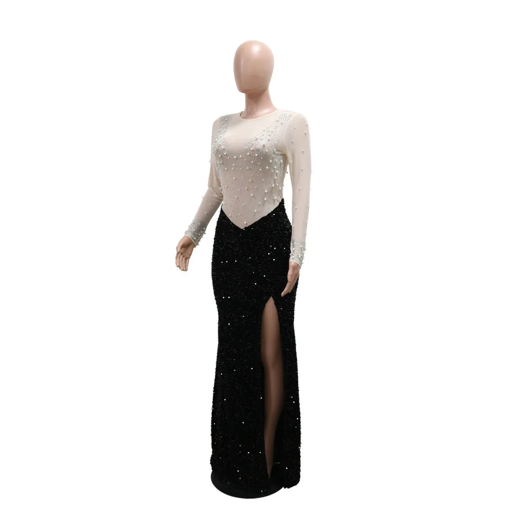 Sparkly Mermaid Evening Dress