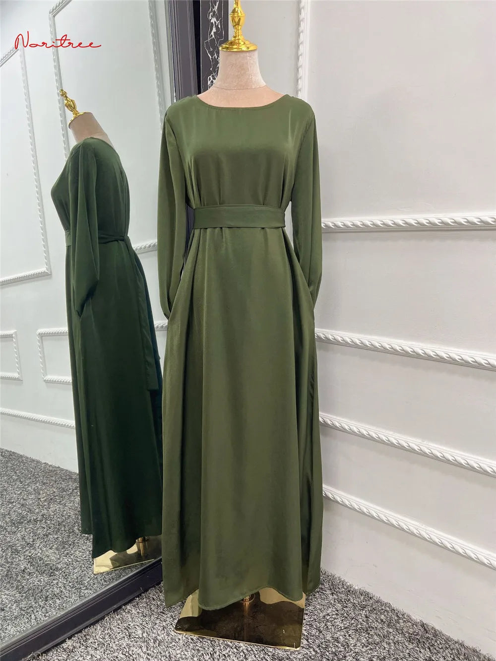 Silky Djellaba Dress