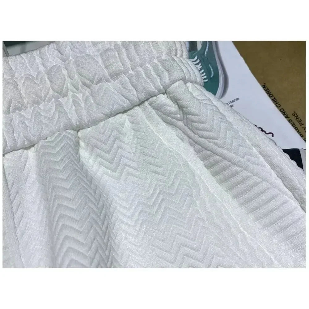 high-quality shorts summer street running sports pants men's and women's comfortable hip-hop half width pants beach pants