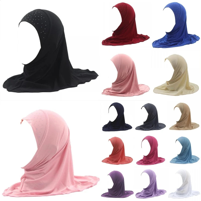 Girls Hijab Cap