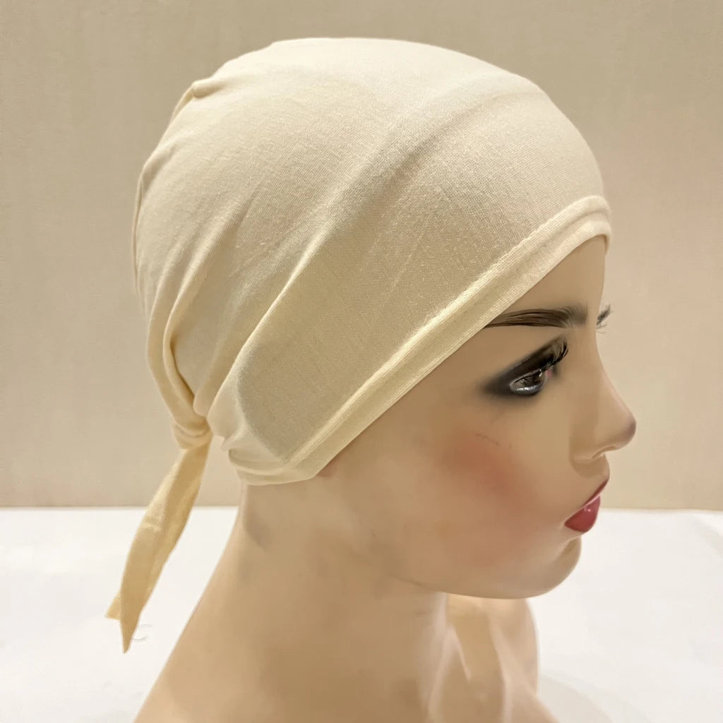 Tie Back Hijab Cap