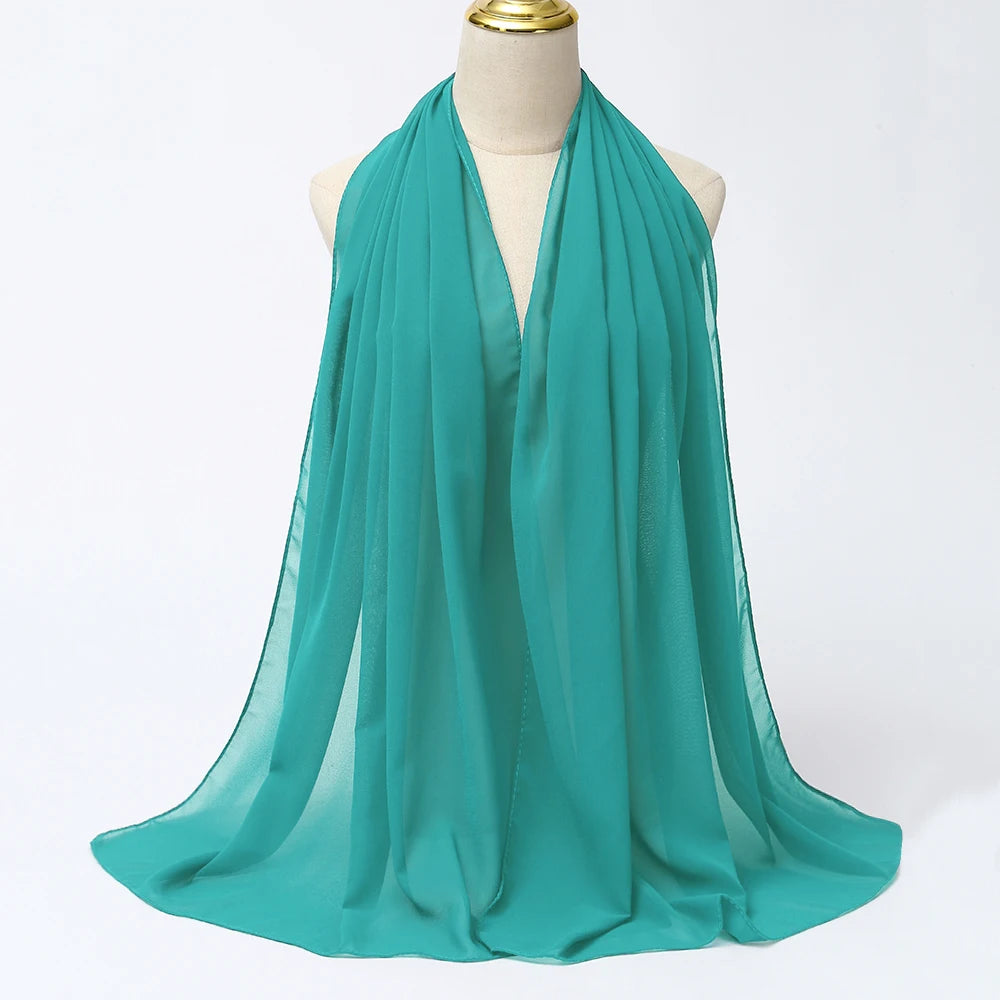 Long Chiffon Hijab Scarf