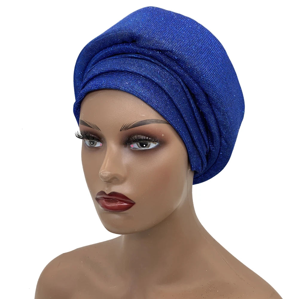 Glittering African Turban