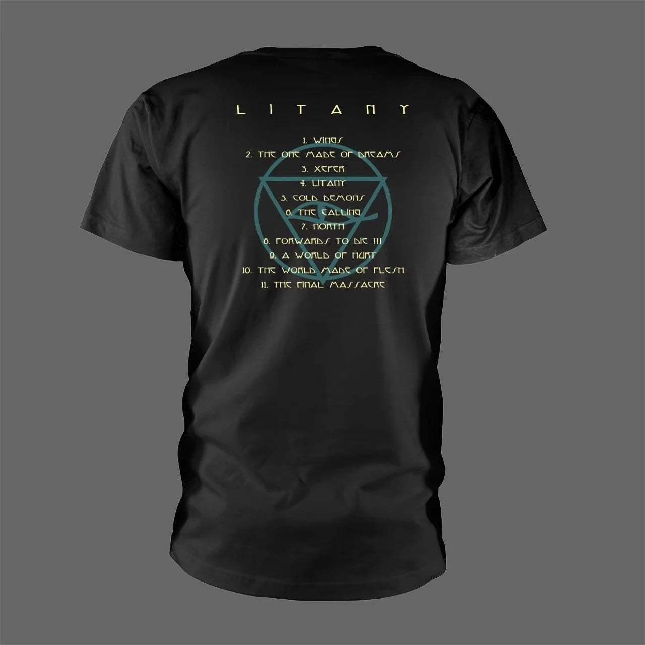 Vader - Litany T-Shirt Peripheral Pattern Printing Summer Luxury Brand Cotton Men's and Women's T-Shirts Short Sleeves