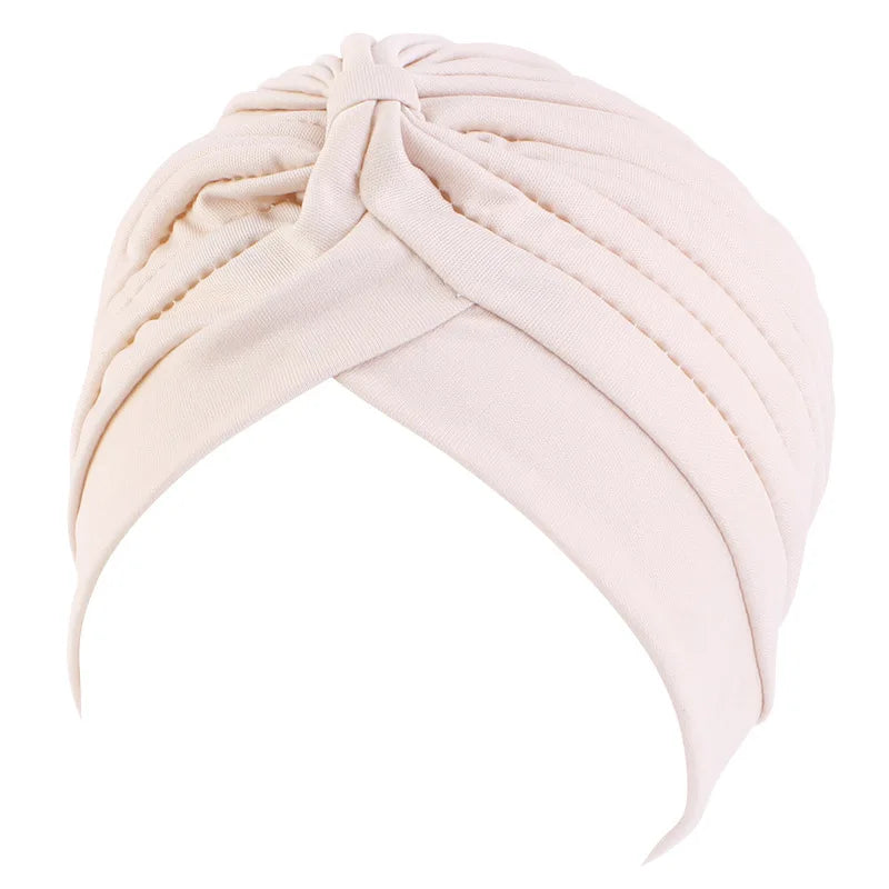 Stretchy Turban Cap