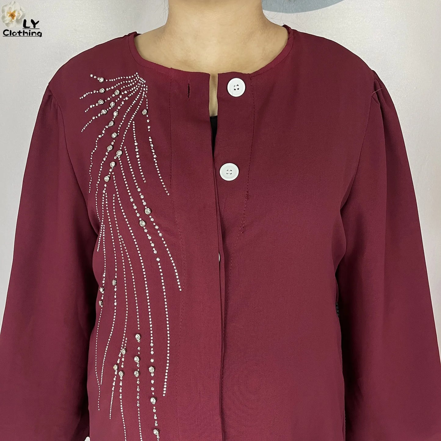 Chiffon Abaya Cardigan