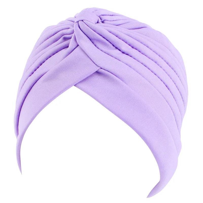 Stretchy Turban Cap