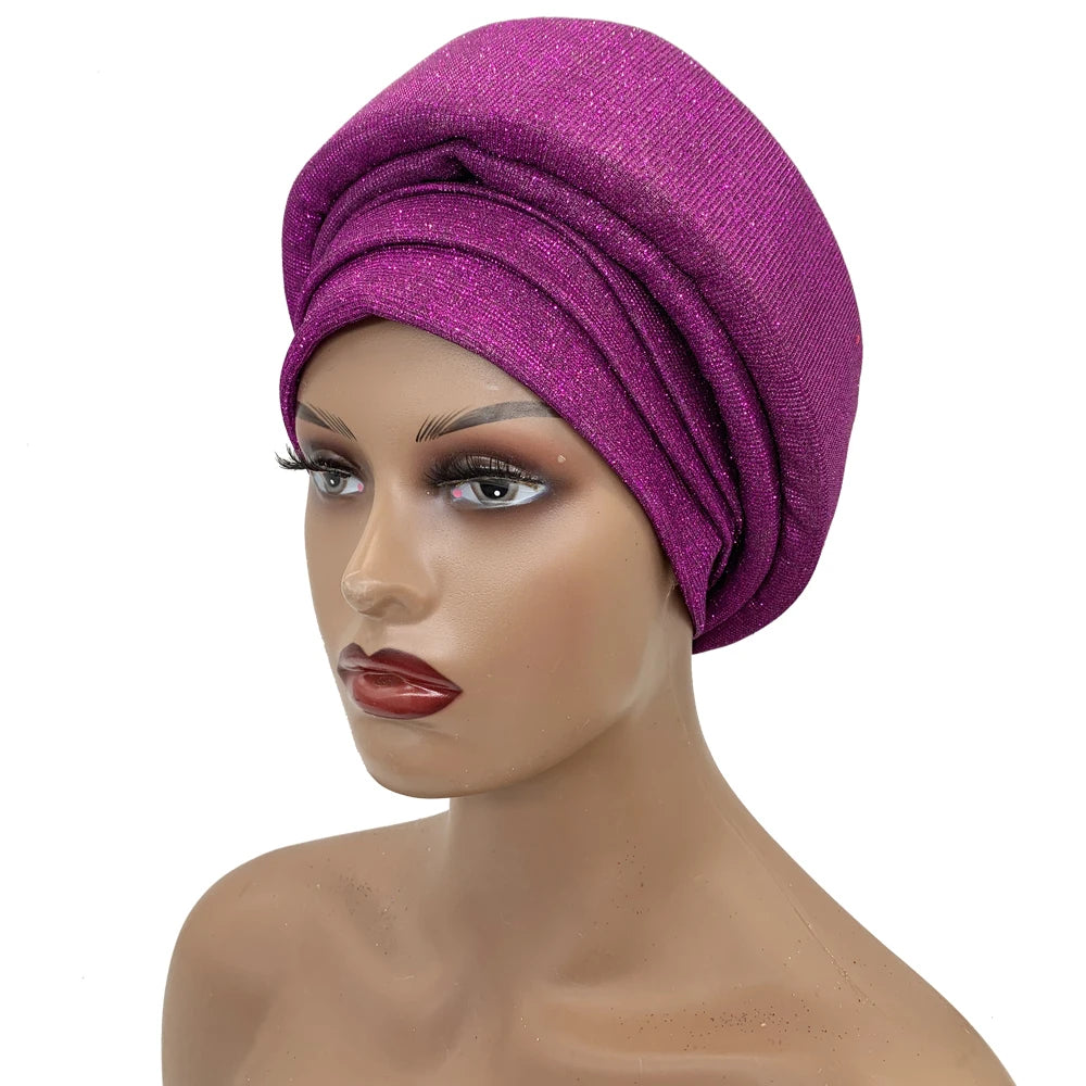 Glittering African Turban