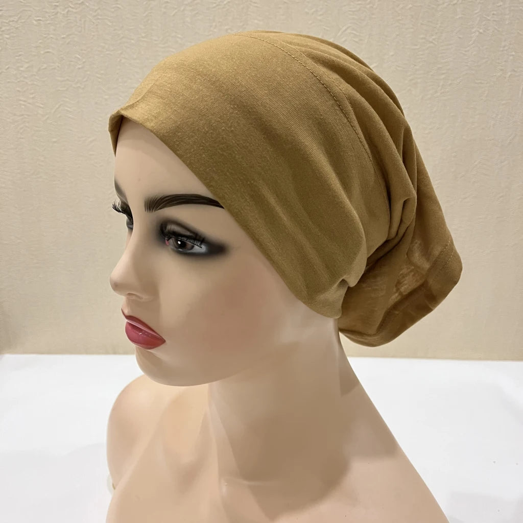 Plain Tube Hijab Cap