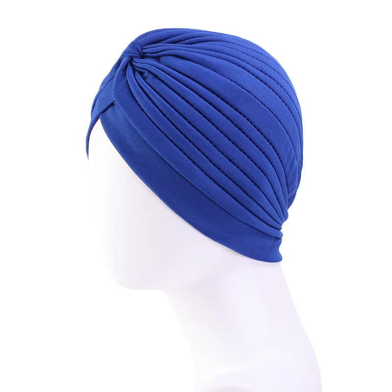 Stretchy Turban Cap