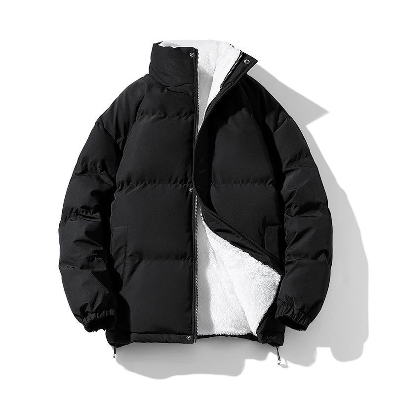 Fleece-Lined Puffer Jacket