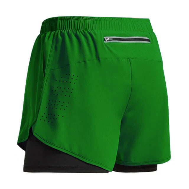 Men's Running Shorts 2-in-1
