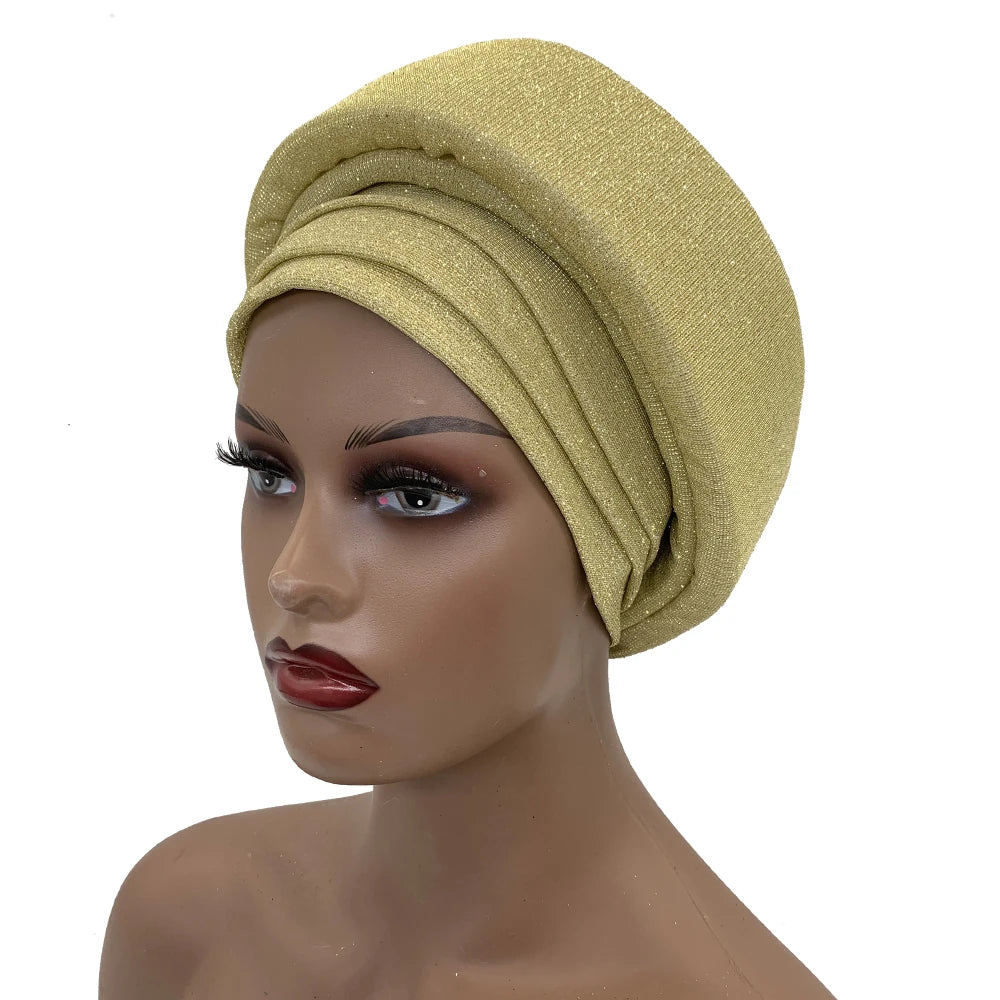 Glittering African Turban