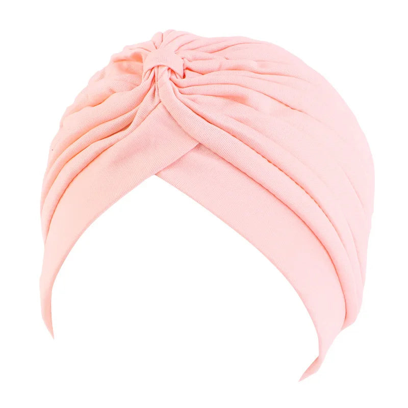 Stretchy Turban Cap