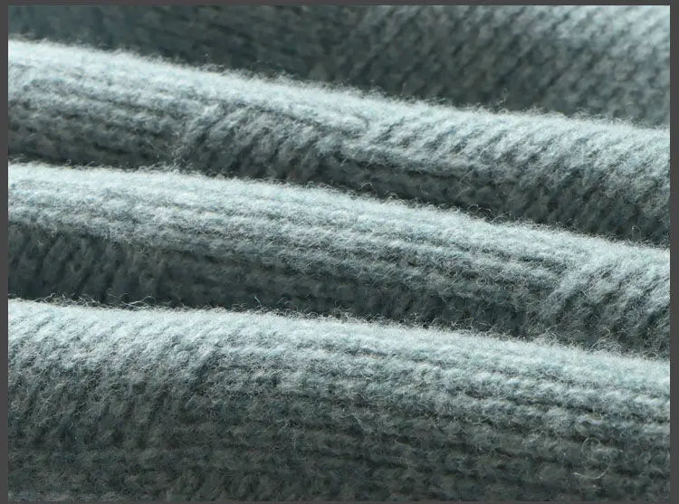 Cashmere Jacquard Crewneck Sweater