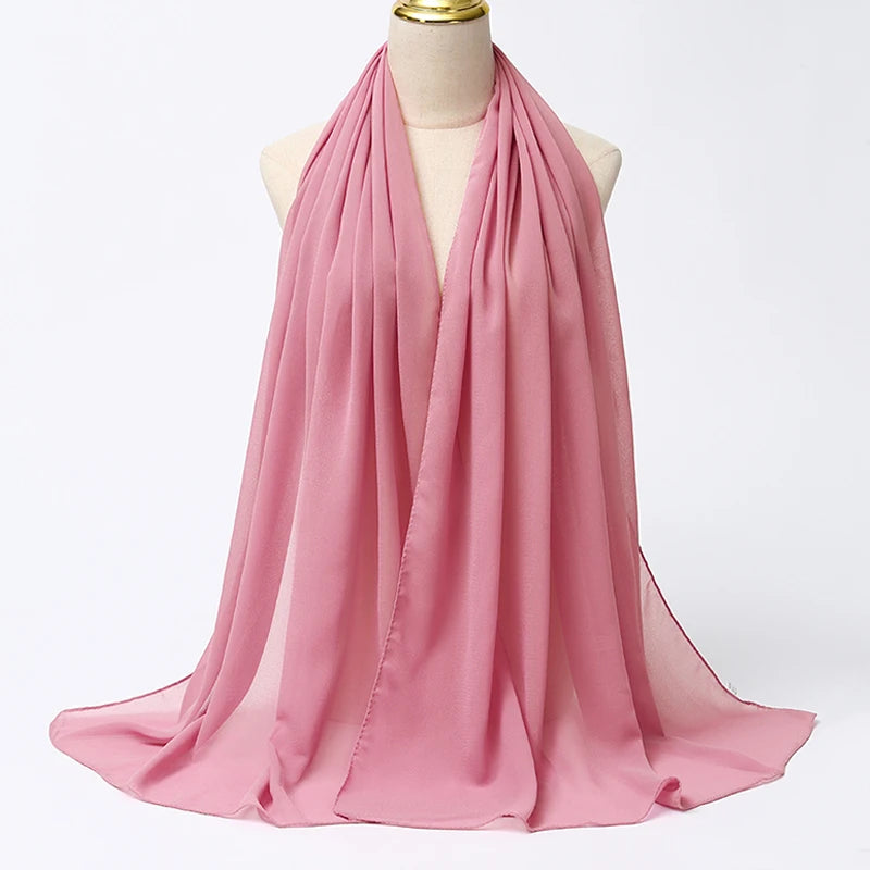 Long Chiffon Hijab Scarf