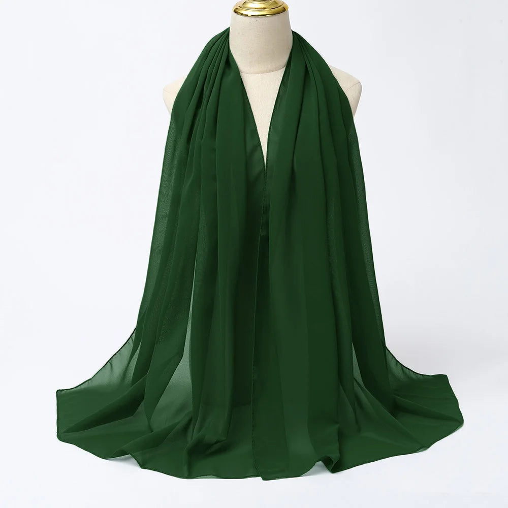 Long Chiffon Hijab Scarf