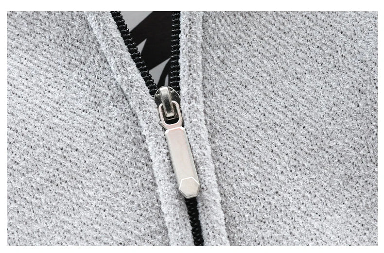 Embroidered Fleece Cardigan