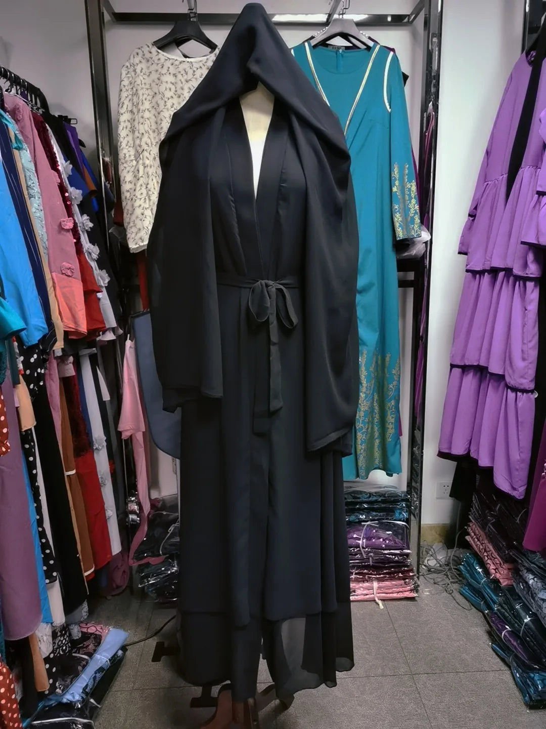Chiffon Kimono Abaya