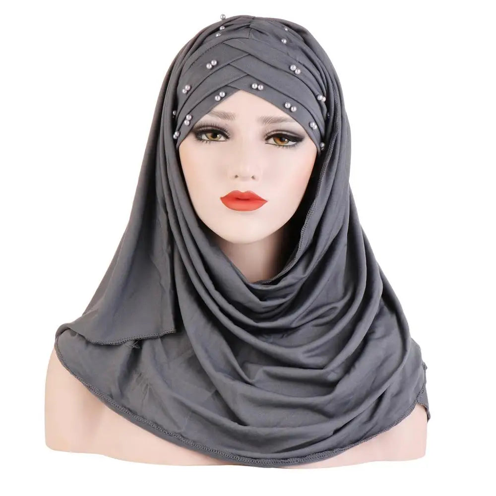 Beaded Ready Hijab