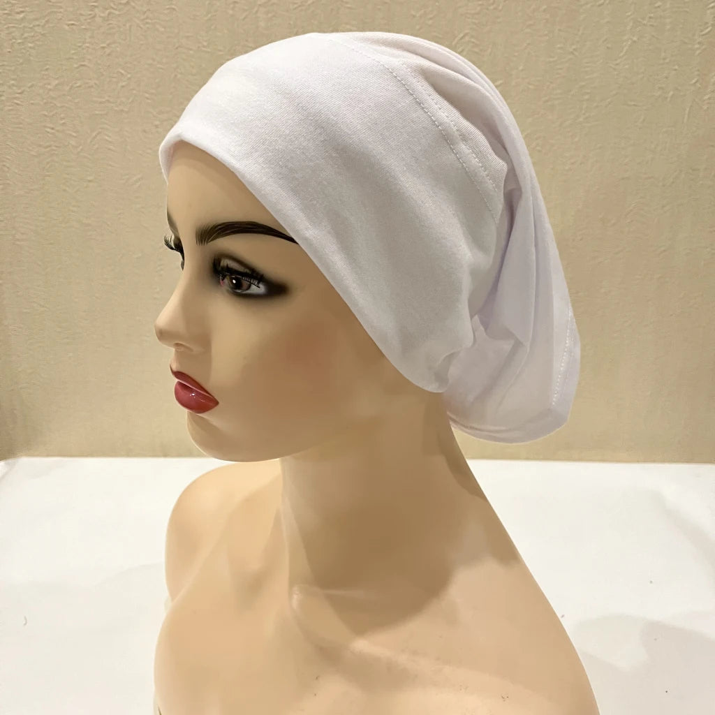 Plain Tube Hijab Cap