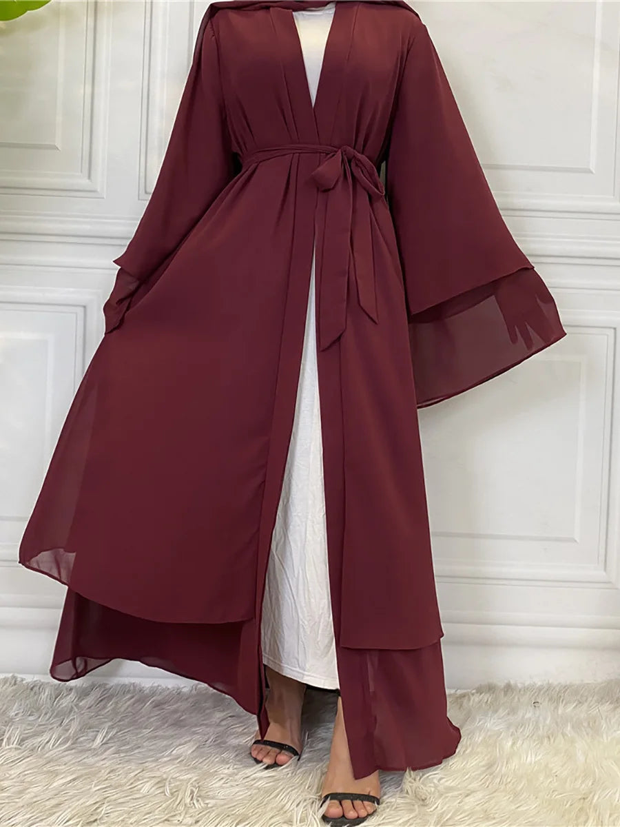 Chiffon Kimono Abaya