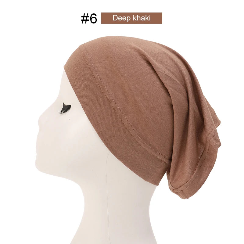 Modal Cotton Hijab Cap