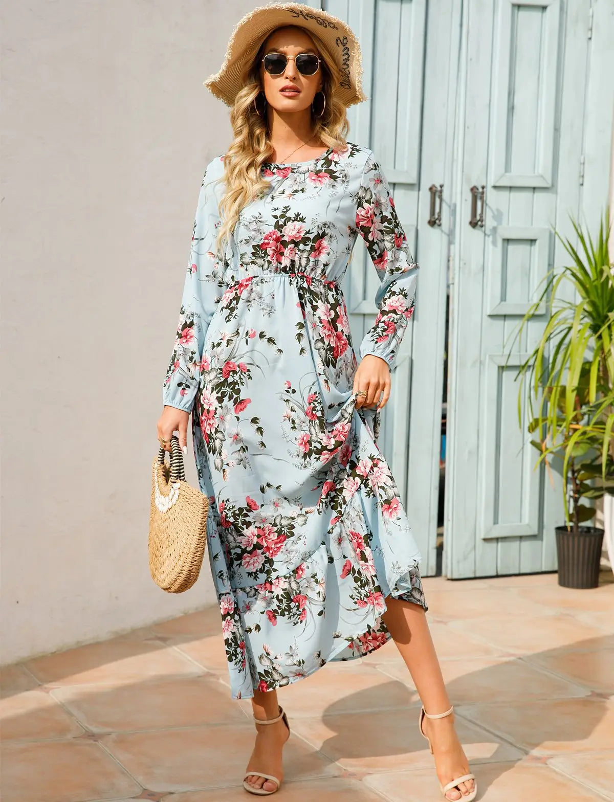 Floral Eid Dress