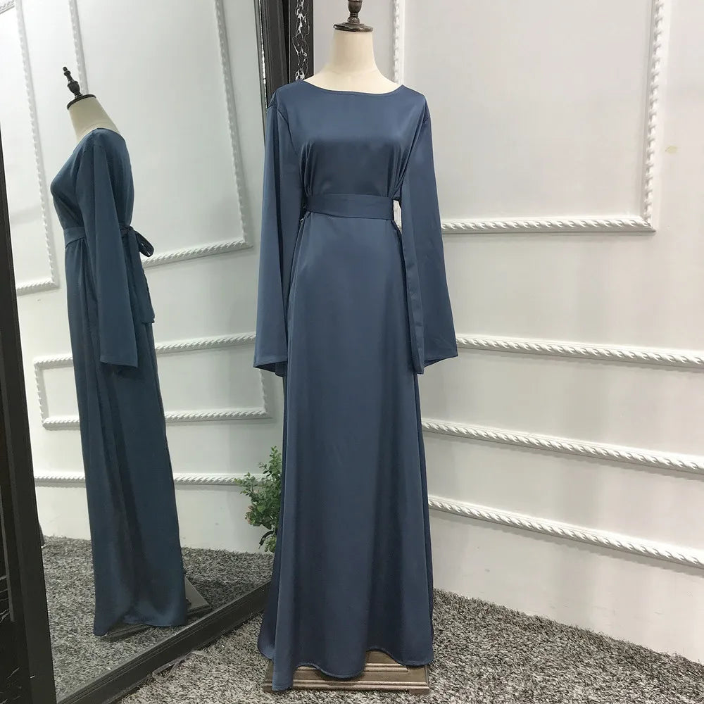 Silky Djellaba Dress
