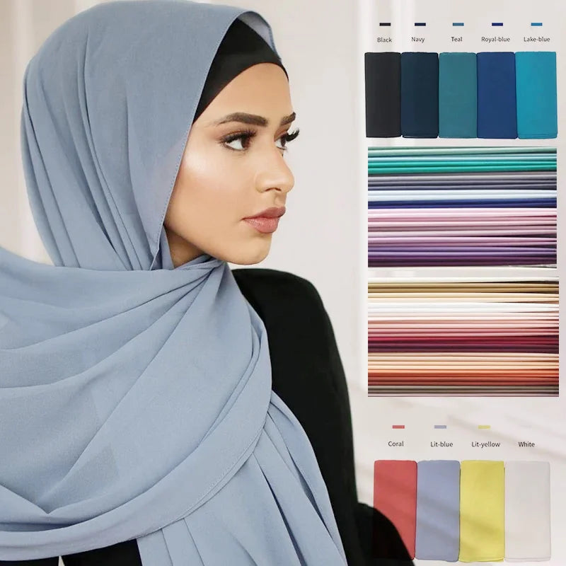 Ramadan Chiffon Hijab